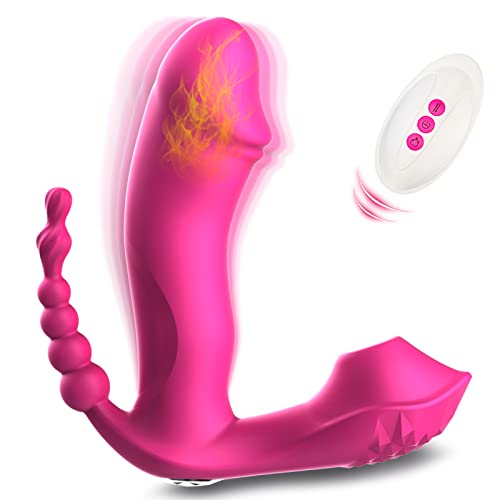 Butterfly Vibratoren für Sie G-Punkt Stimulation Leise Klitoris Sexspielzeug Für Frauen, Tragbare Sexspielzeug für Paare Extrem Sex Toy Massagegerät Klitoris Vibrator Für Frauen
