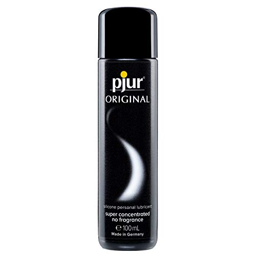 pjur ORIGINAL - Premium Silikon-Gleitgel - lange Gleitfähigkeit ohne zu kleben - sehr ergiebig und für Kondome geeignet (100ml)