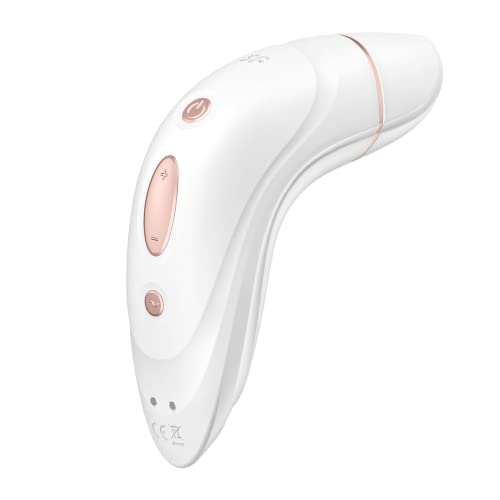 Klitoris-Sauger Satisfyer Pro Plus, Druckwellenvibrator mit 11 Intensitätsstufen und 10 Vibrationsmodi, Auflege-Vibrator mit Akku-Technik, wasserdicht (IPX7)