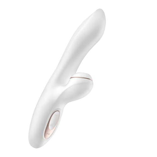 Rabbit Vibrator Satisfyer Pro G-Spot Rabbit, Klitoris-Sauger mit 10 Vibrationsmodi, Klitoris und G-Punkt Stimulator Erotik Sexspielzeug für Frauen